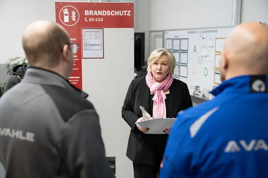 Die Preisübergabe fand auf dem VAHLE Werksgelände in Kamen statt.