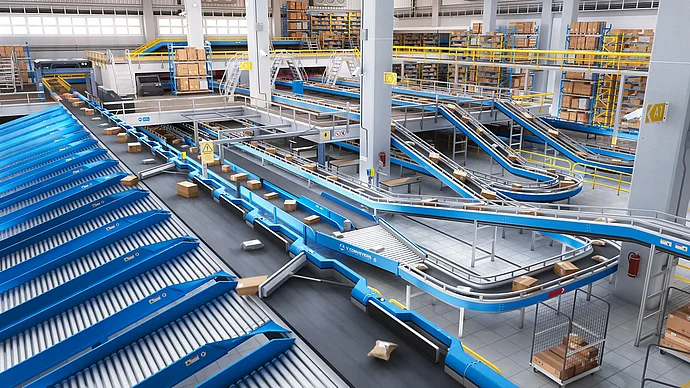 VAHLE elektrifiziert und automatisiert Sorter, die Marathonläufer der Intralogistik