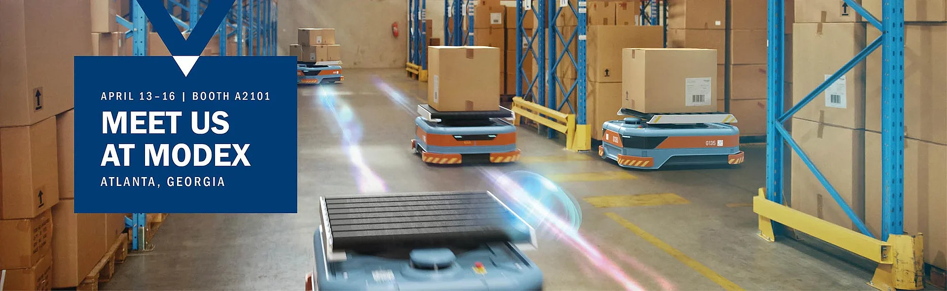 Visit us on Modex | April 13-16 | Booth #A2101