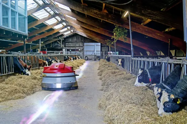 Les robots d'alimentation VAHLE dans l'agriculture