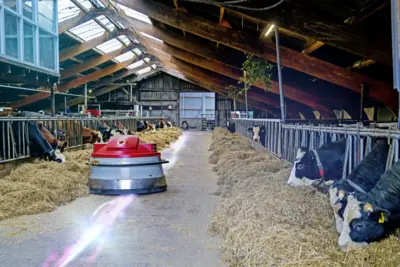 VAHLE Fütterungsroboter in der Landwirtschaft