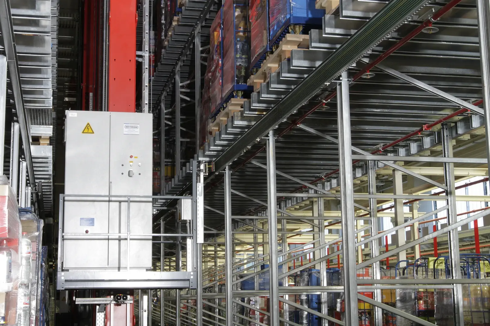 VAHLE VKS10 Stromschiene im Tiefkühllager