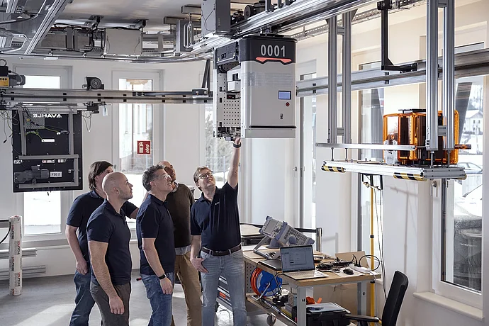 VAHLE eröffnet seine eigene OHT-Testanlage in der Schwoich